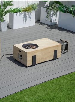 Outdoor fire pit and cooler new in the box