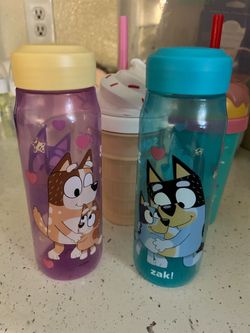 Bluey bottles and others