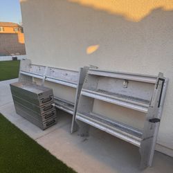 Ranger Van Storage Shelfs