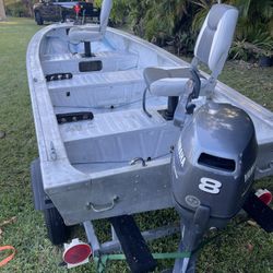 12ft Grumman Aluminum Boat 