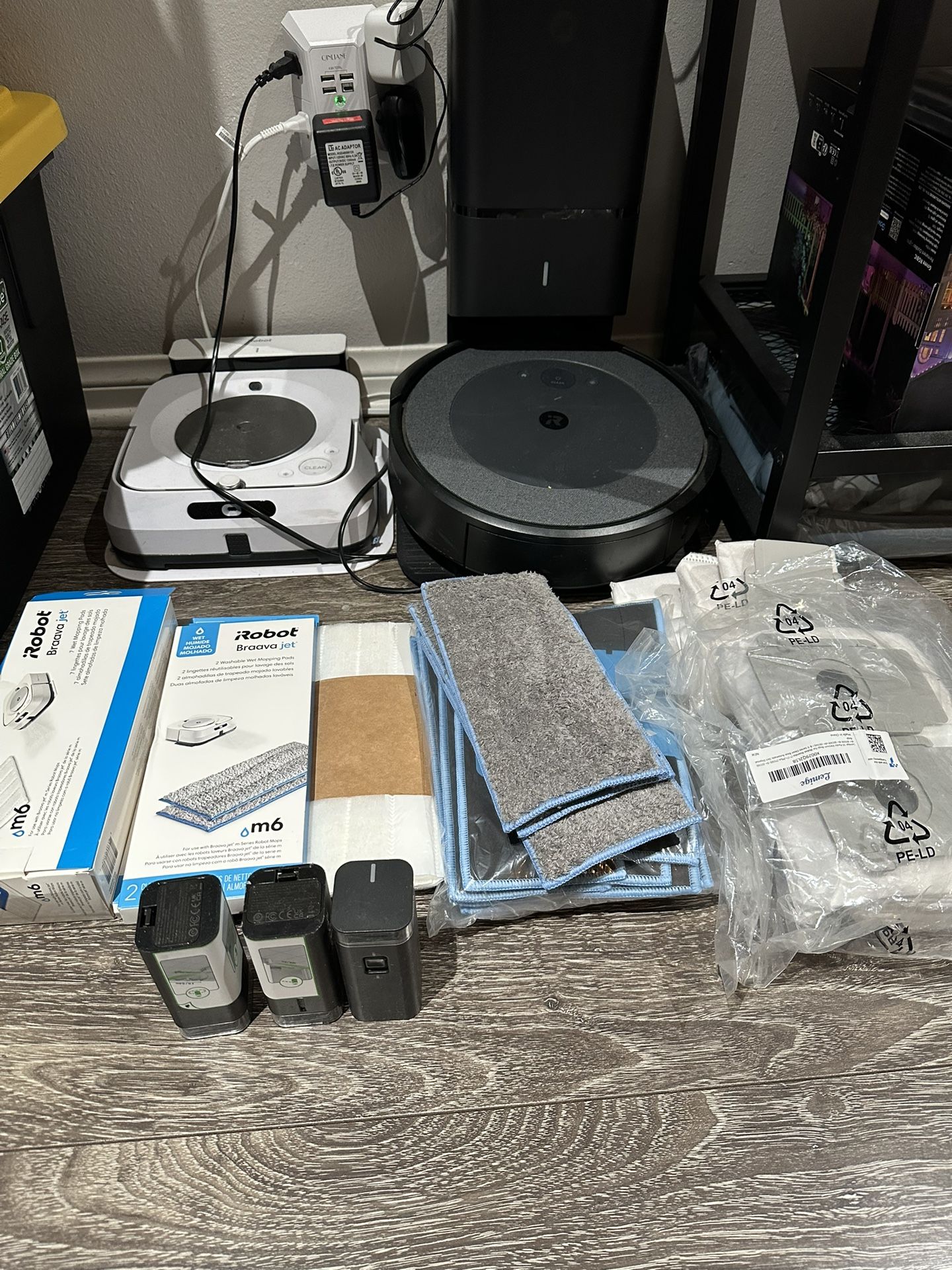 Brava Jet Mop M6 And Roomba I3 With Tower