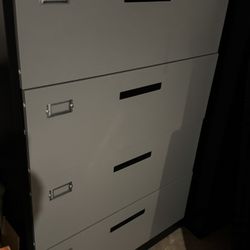 4 Drawer Metal Filing Cabinet 
