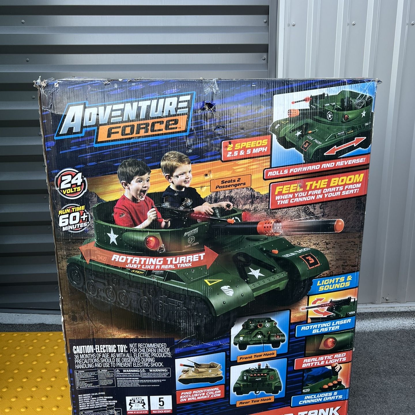 40% OFF NEW Adventure Force 24 VOLT THUNDER TANK! for Sale in 