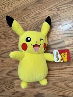 Pokemon Pikachu 12” Plush NEW
