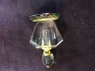 Glass perfume bottle