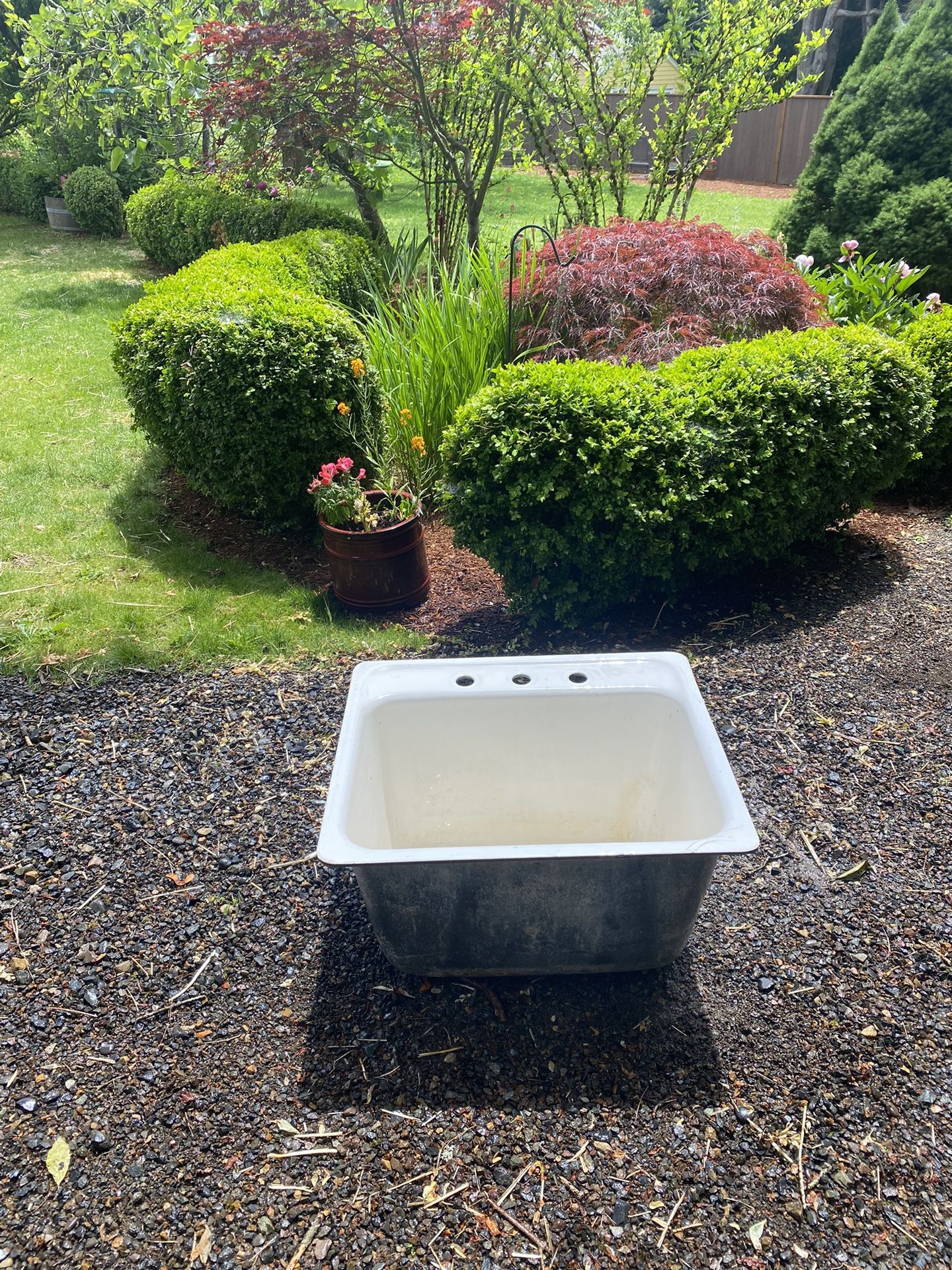 1954 Kohler Utility Sink with Hudee Rim