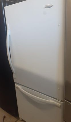 Whirlpool Bottom Freezer  White Refrigerator
