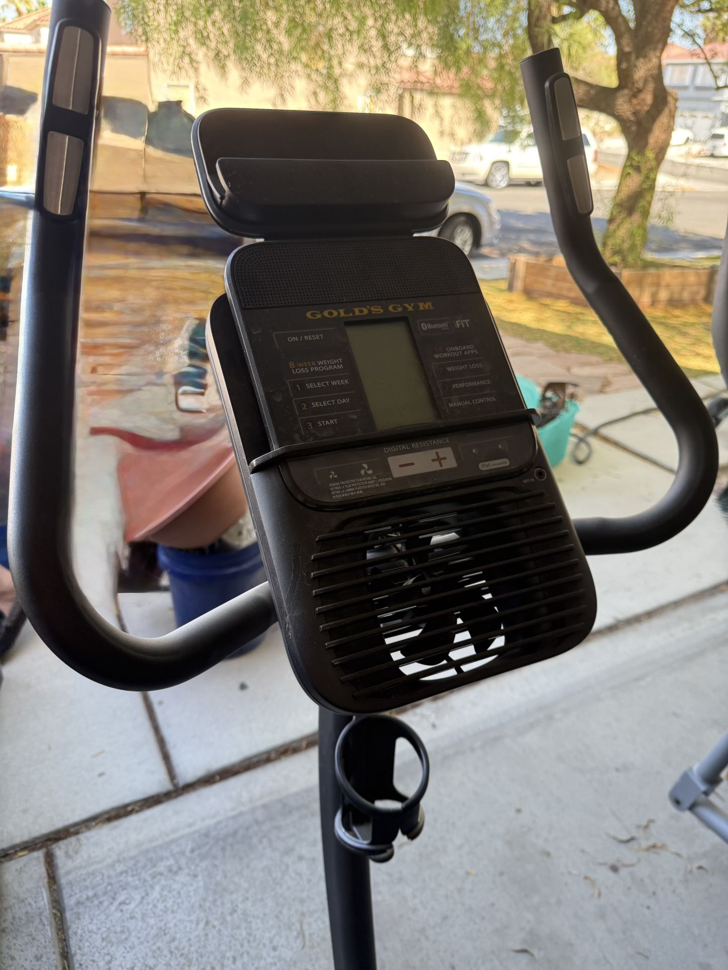 Elliptical And Exercise Bike