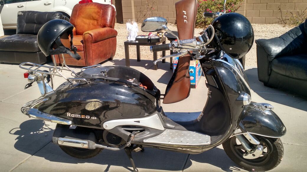 2012 puma romeo sales 150cc scooter