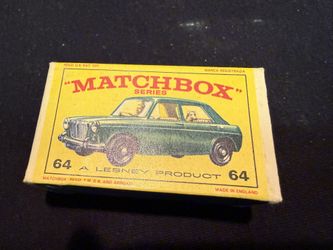 Vintage 1960S Lesney Matchbox 64 Green Mg 1100 Minty With Original Box Nice!