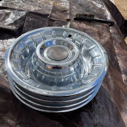 1956 Cadillac Hubcaps Very Nice Set