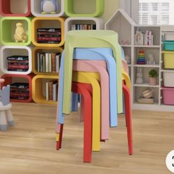 5 Pack Stackable Stools