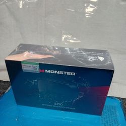 Monster S150 Portable Bluetooth Speaker. ipx7 waterproof