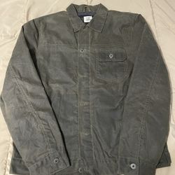 Flint And Tinder- Waxed Trucker Jacket