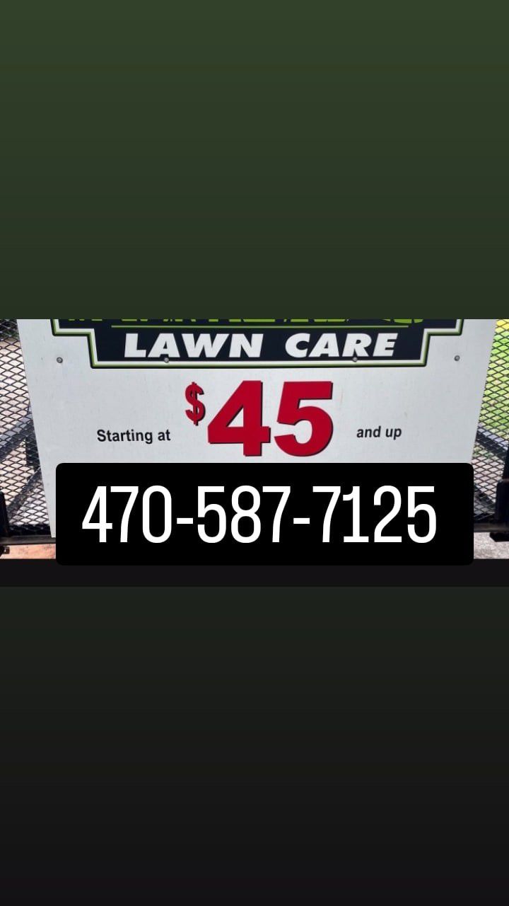 Lawn Maintenance/care Starts At 45