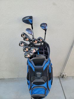 Callaway Golf Club Set RightHanded W/Sun Mountain Cart Bag