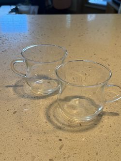 Clear Glass Mugs