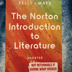 The Norton Introduction to Literature (Shorter, 14th Edition) – NEW – $55
