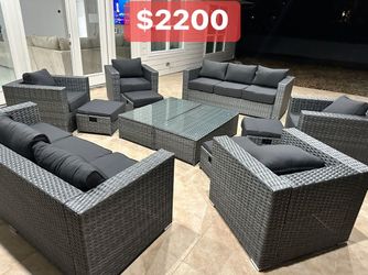 New Inbox Patio Furniture Set, We finance, $54 down