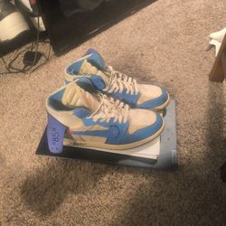 Off White X Air Jordan 1 Size 9