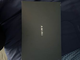Amiri Ma-1 White and Black Size 42