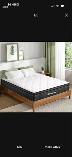 New 10-Inch QUEEN MATTRESS Medium Firm with Individual Pocket Spring Breathable Comfortable Sleep