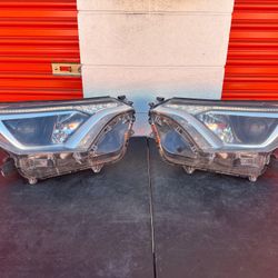 2016 - 2018 TOYOTA RAV-4 RIGHT passenger LEFT DRIVE SIDE HEADLIGHT FULL LED HALOGEN OEM