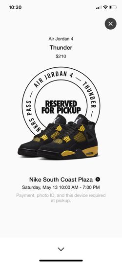 Thunder 4s Size 11.5