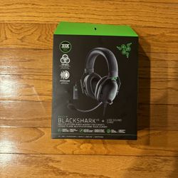 Razer BLACKSHARK V2 and USB SOUND CARD multi-Platform Headset For ESPORTS