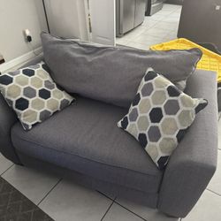Grey Couch / Loveseat 