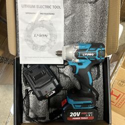 Lvuwo tools lithium electric impact wrench
