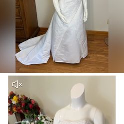 Wedding Dress From David’s Bridal 
