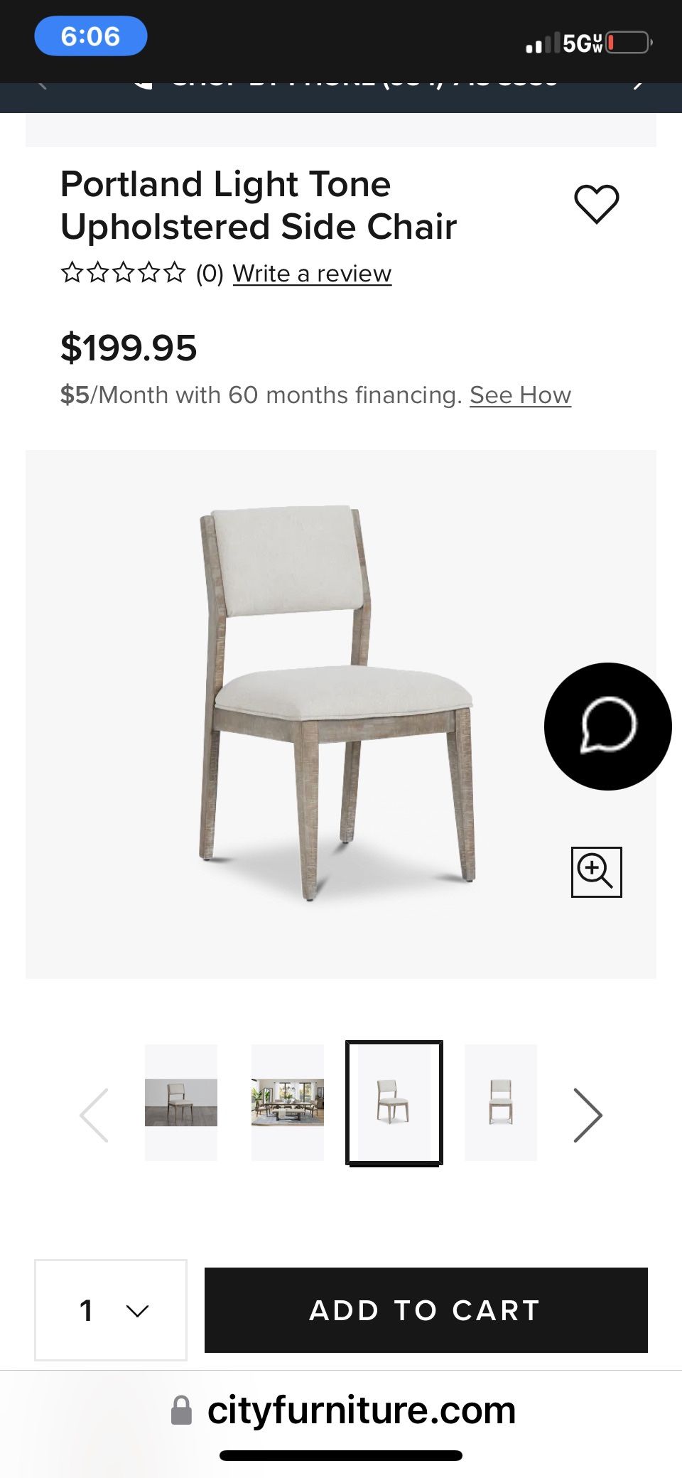 Like New Upholstered Dining Chairs (3)