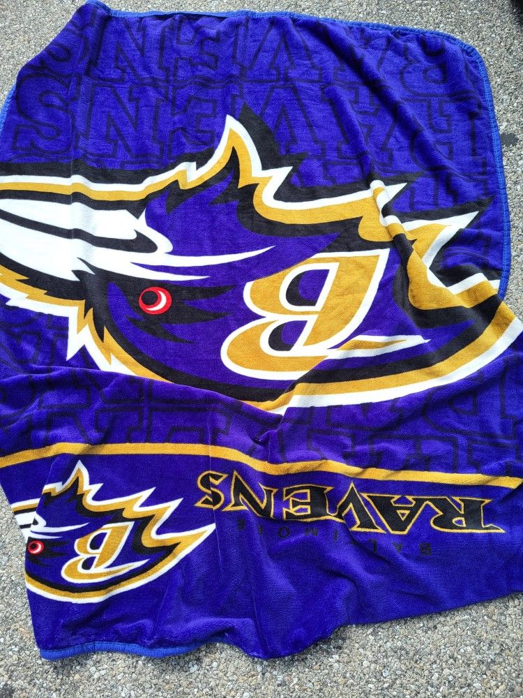 Baltimore Ravens Blanket TWIN Xl