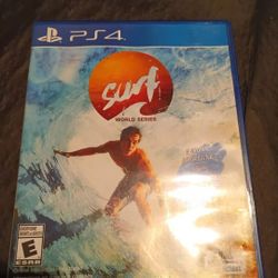 Surf World Series - Sony PlayStation 4 OOP PS4 GAME RARE PLAYSTATION 4 Good Cond