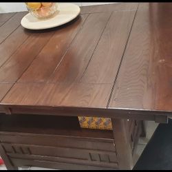 Extendable Dining Pub Height Table