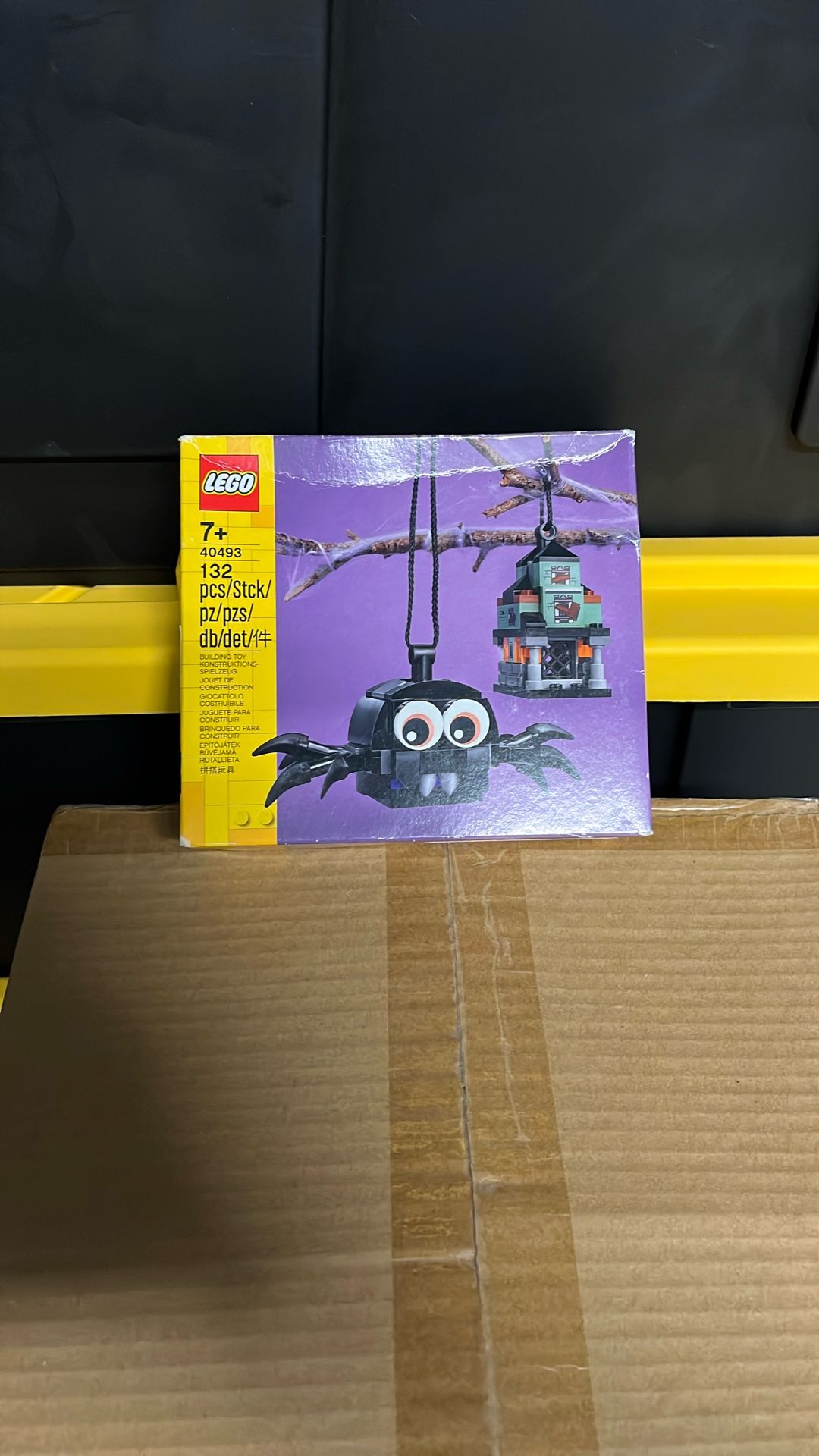 NIB Sealed LEGO # 40493 Halloween Ornament Spider Haunted House