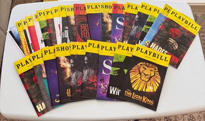 NYC Broadway Playbills