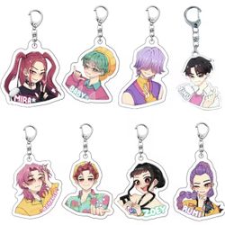 K-pop Demon Hunters Keychains Party Favors 