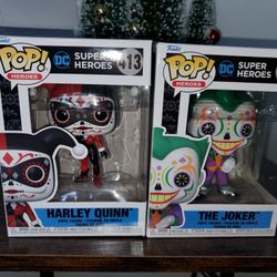 Harley Quinn And Joker Funko 