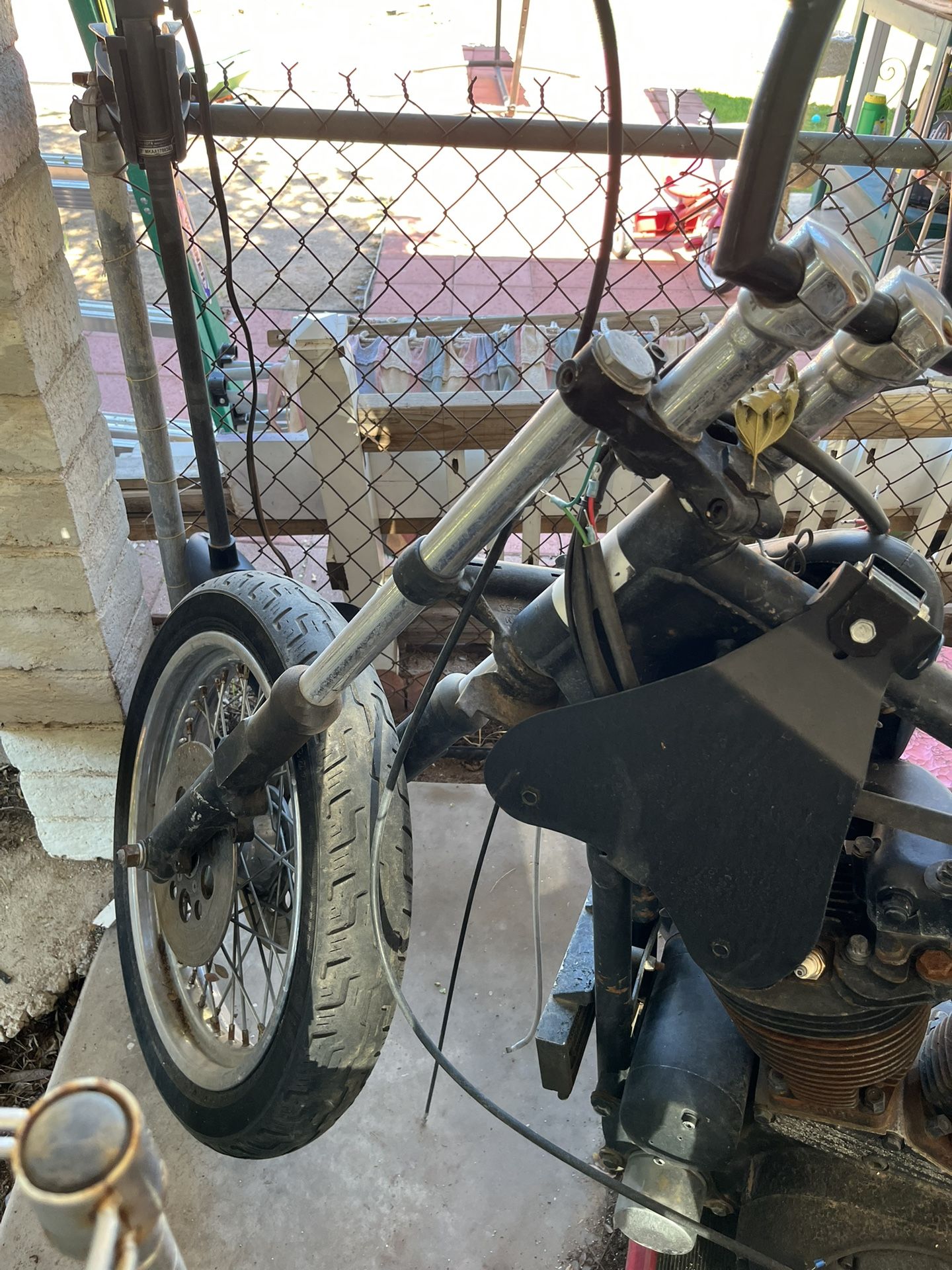 1982 Ironhead motorcycle Harley Davidson