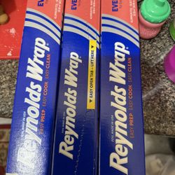 Aluminum Foil 3 Rolls
