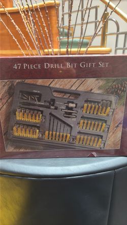 47 piece drill bit set