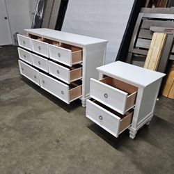 Dresser And Night Stand 