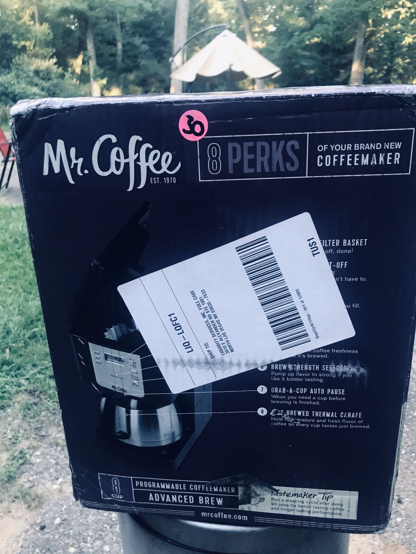 Coffee maker/ MR. COFFEE