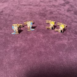 Cufflinks (Peanuts Characters ) Vintage 2pr.