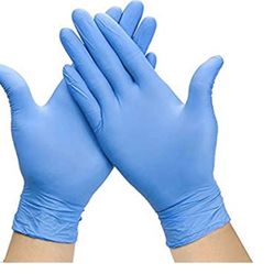 Blue Nitrile gloves (S-XL) 100 pcs/bx