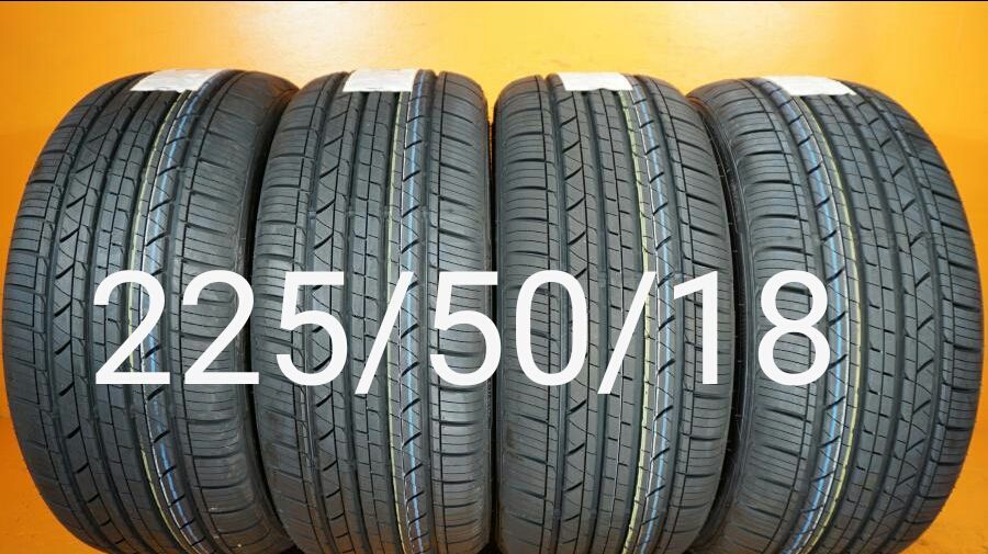 4 New Tires For Sale 225/50/18 We Service Motorcycle Tires