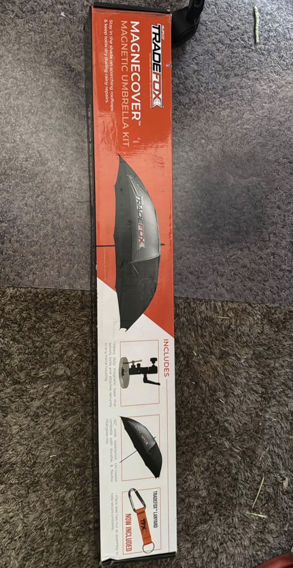 TradeFox Magnecover Magnetic Umbrella Kit