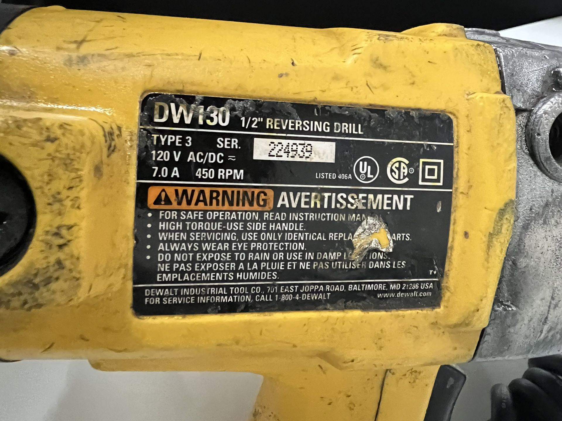 DEWALT 1/2”REVERSING PAINT MIXING DRILL. for Sale in Belle Isle, FL OfferUp